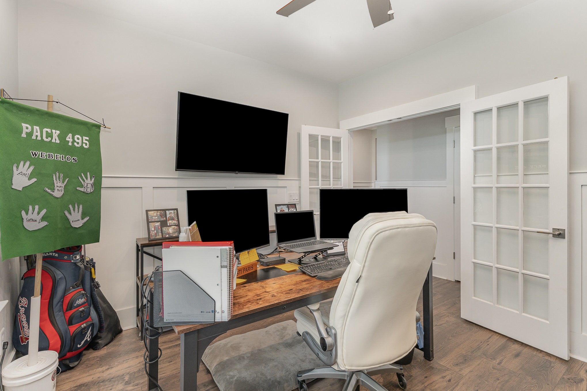 515 Vesta Road Lebanon, TN 37090 - Photo 12 of 31 a living room with furniture a flat screen tv and a fireplace