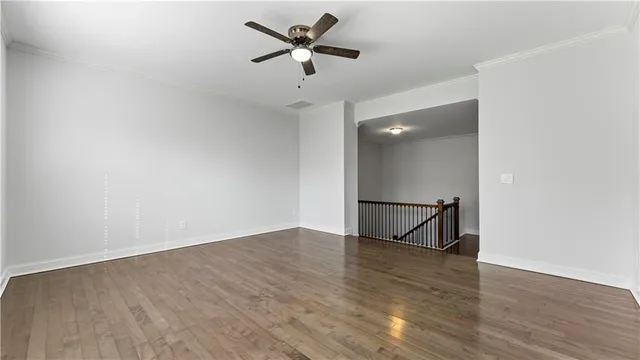 wooden floor in an empty room