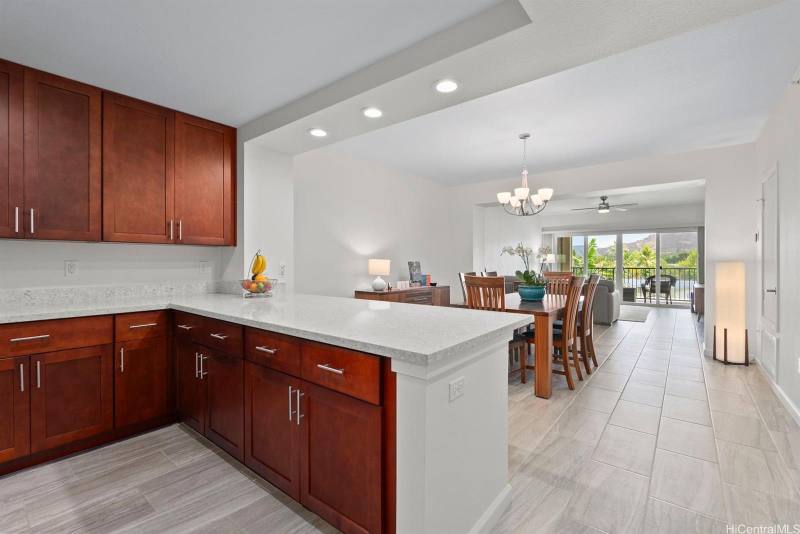 361 Kailua Road, Unit RD8205 Kailua, HI 96734 - Photo 3 of 23 a kitchen with lots of counter top space