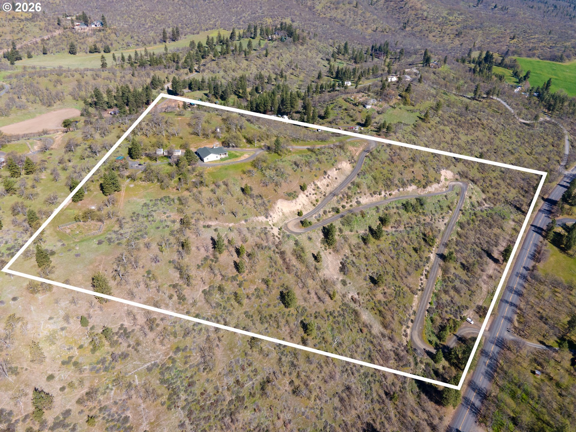 4377 Browns Creek Road The Dalles, OR 97058 - Photo 36 of 38 a view of a forest