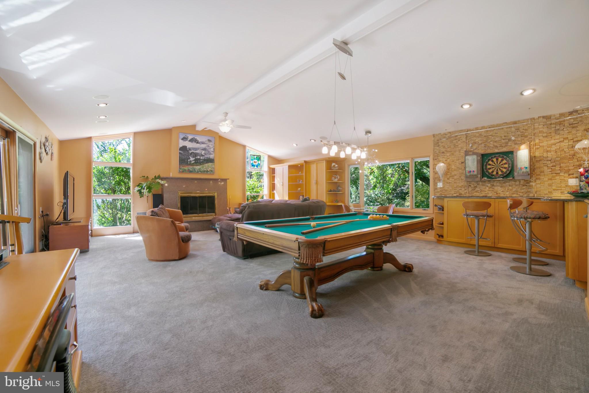 1661 Graham Road Jenkintown, PA 19046 - Photo 12 of 40 Great room with fireplace