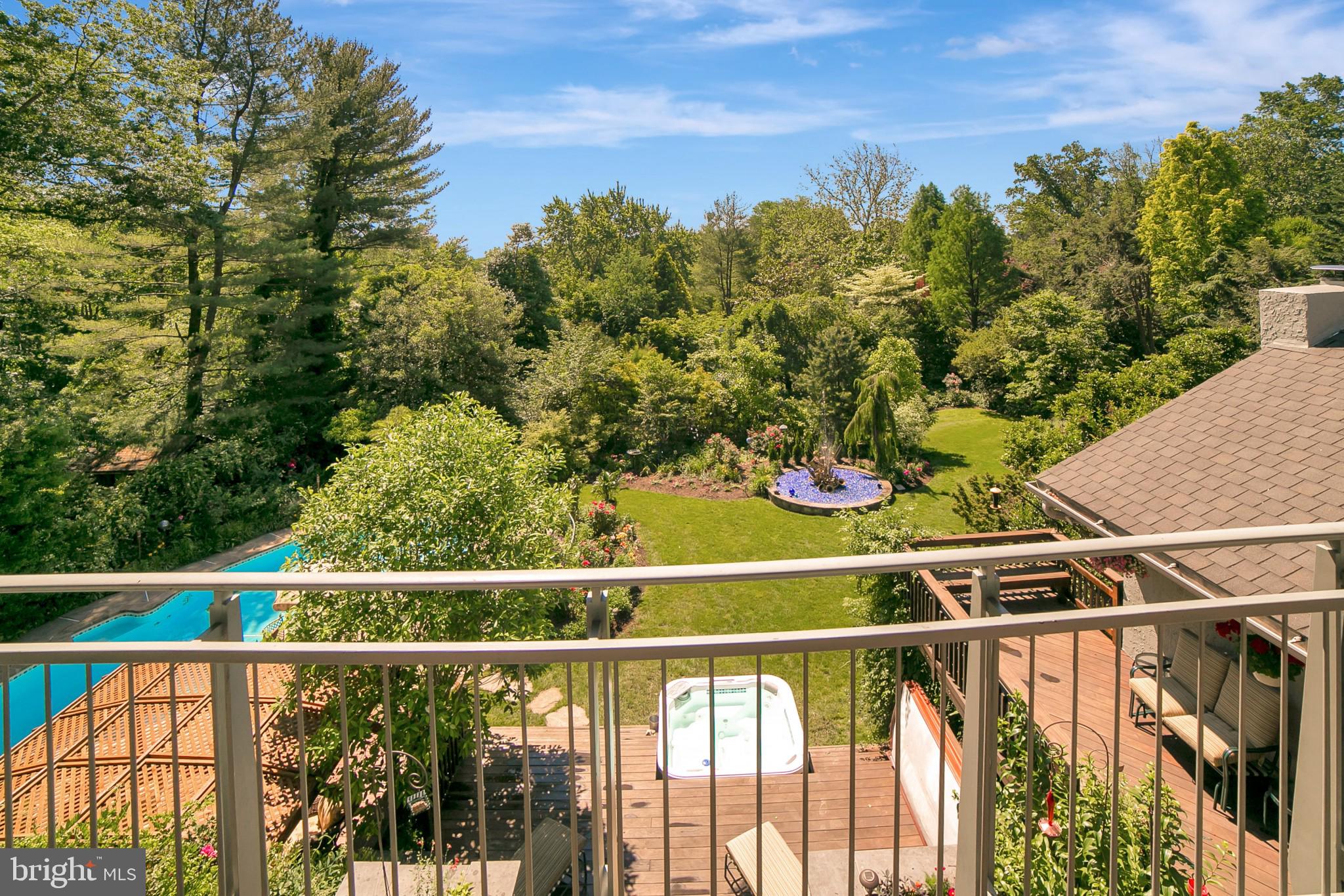 1661 Graham Road Jenkintown, PA 19046 - Photo 30 of 40 View from 2nd Floor Family Room