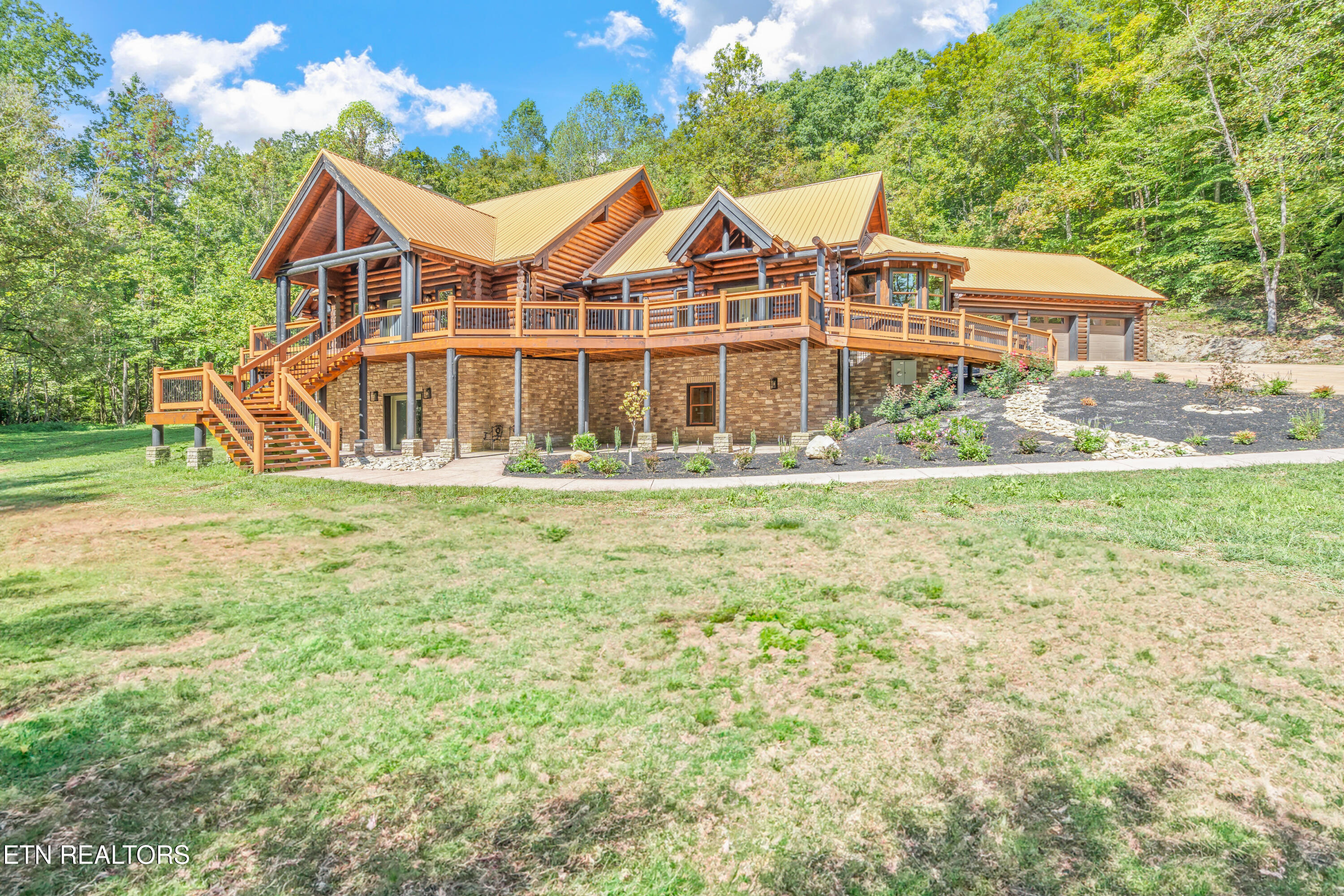 1035 Porterfield Gap Road Seymour, TN 37865 - Photo 49 of 57 Beautiful View of Close up Front of Hous