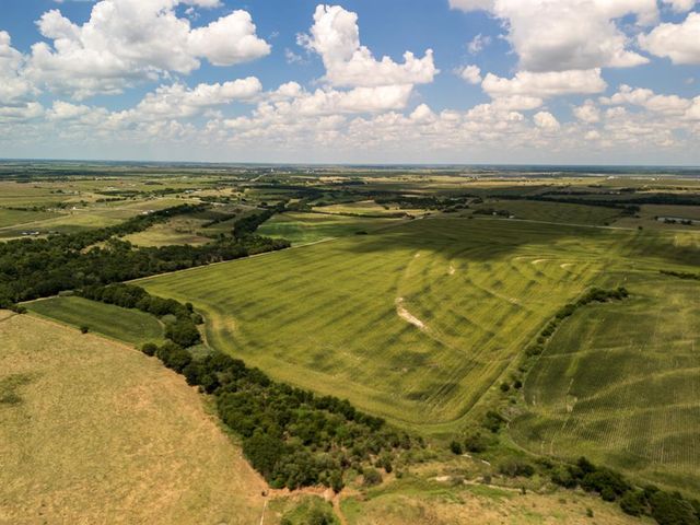 a view of an ocean and beach
