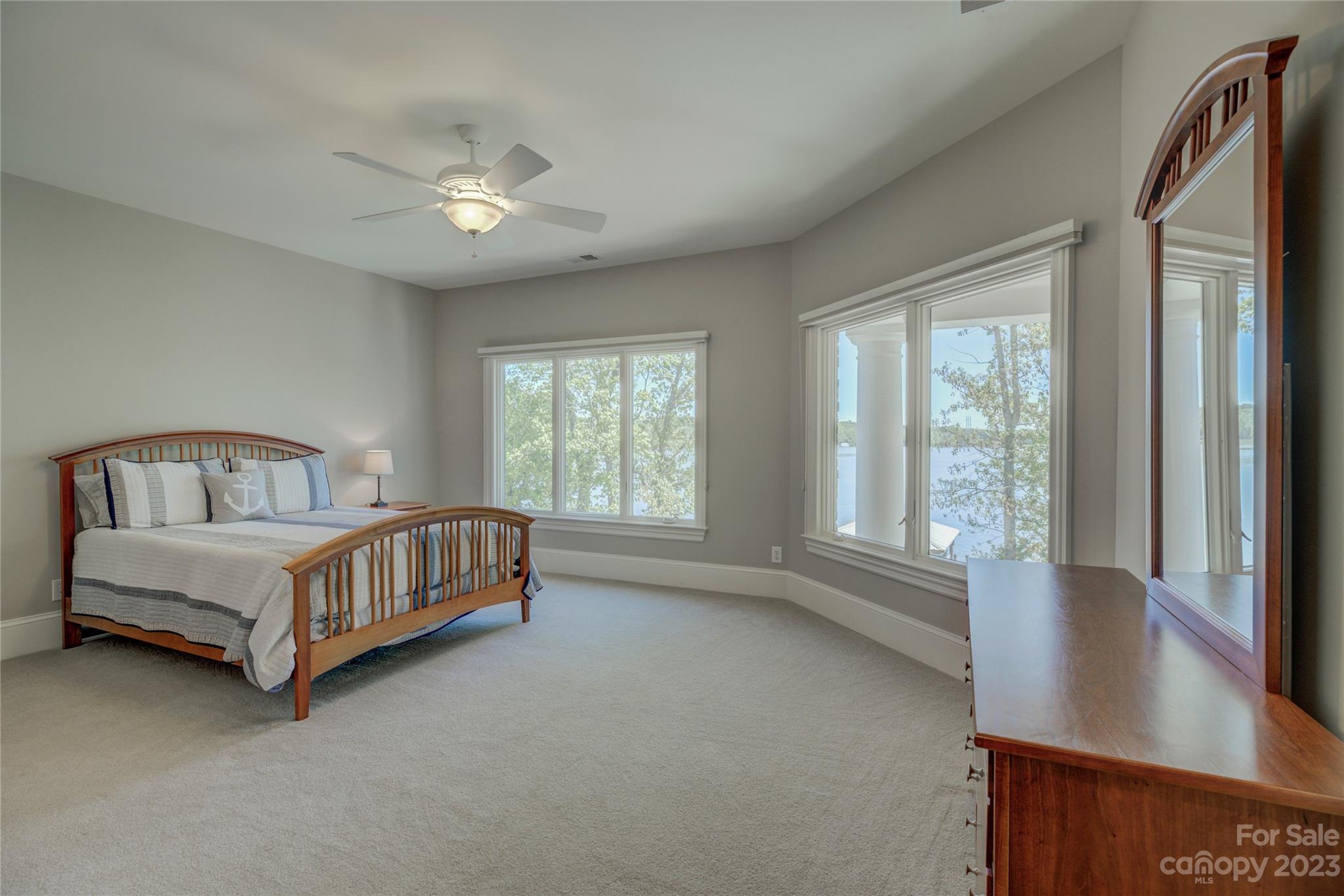 4269 River Oaks Road Clover, SC 29710 - Photo 36 of 48 a bedroom with a bed and a large window