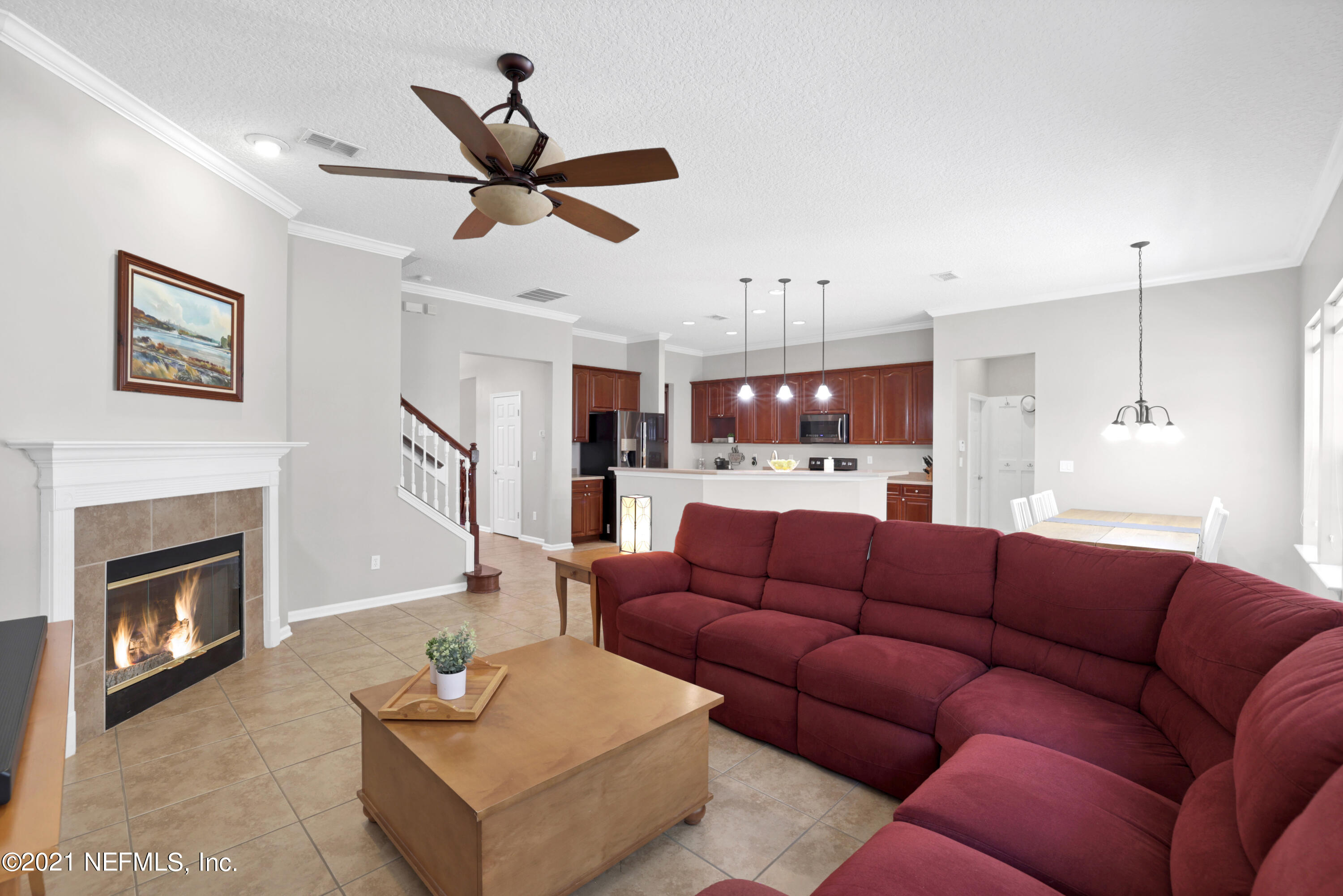 6286 Battlegate Road Jacksonville, FL 32258 - Photo 4 of 32 Wood Burning Fireplace w Mantle!
