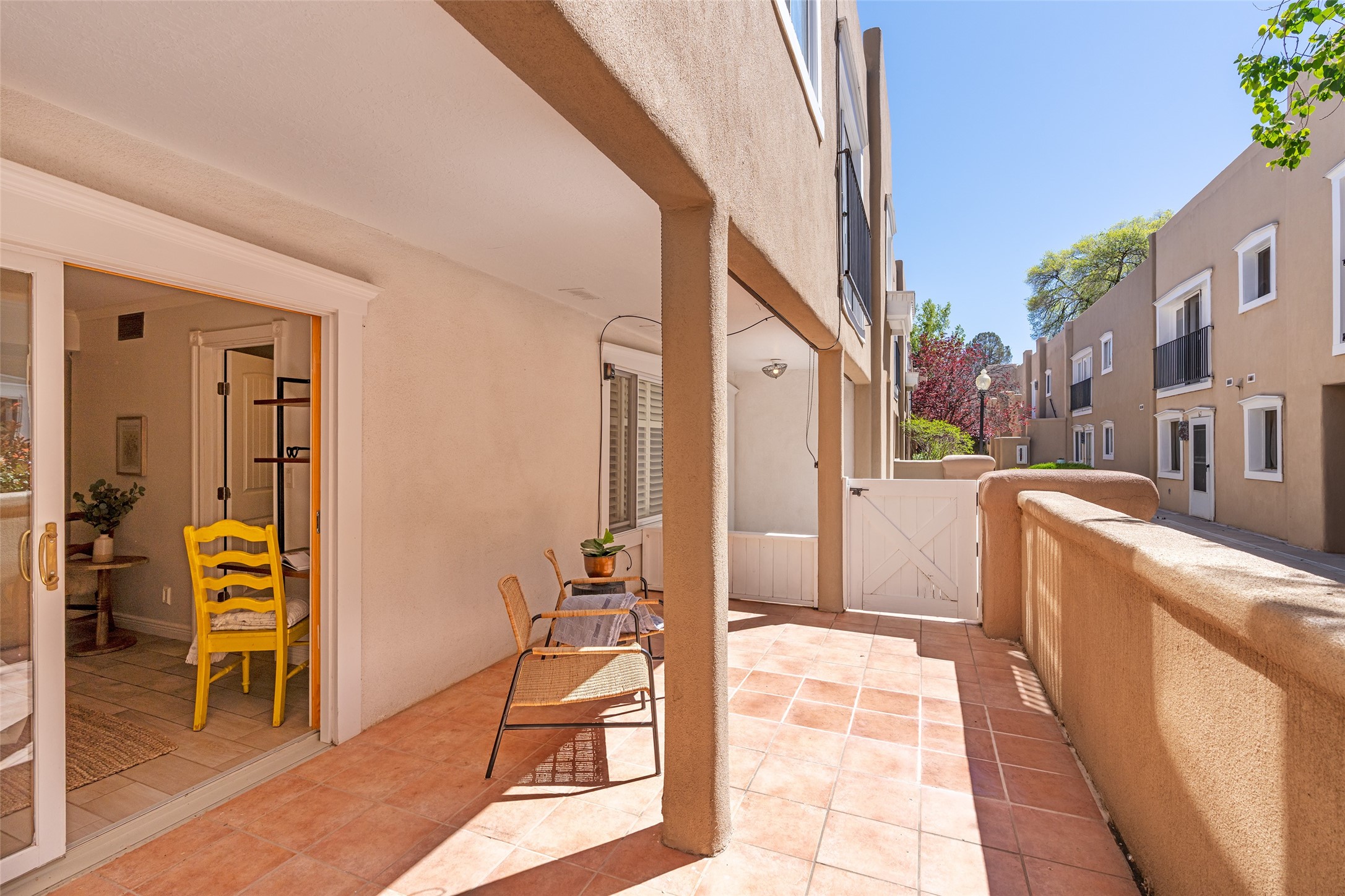 663 Bishops Lodge Road, Unit 50 Santa Fe, NM 87501 - Photo 13 of 16 Enclosed private patio