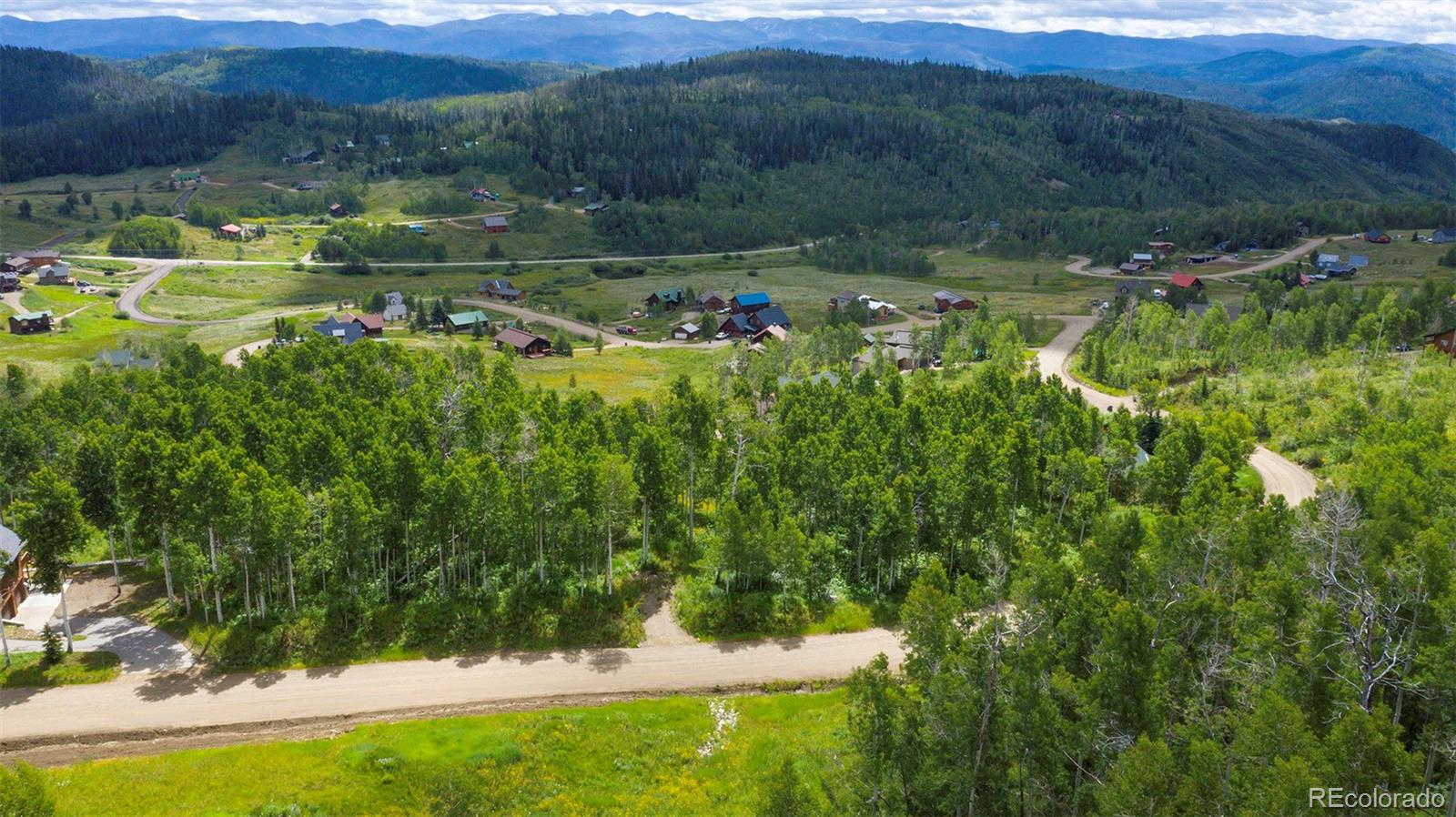57730 Longfellow Way Clark, CO 80428 - Photo 5 of 9 a view of a lake with a mountain in the background
