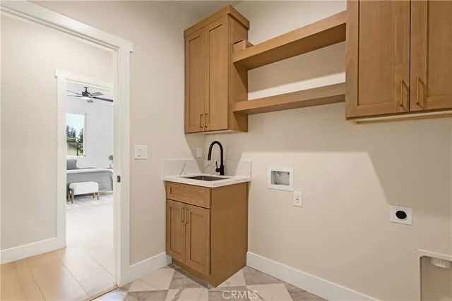 a view of empty room