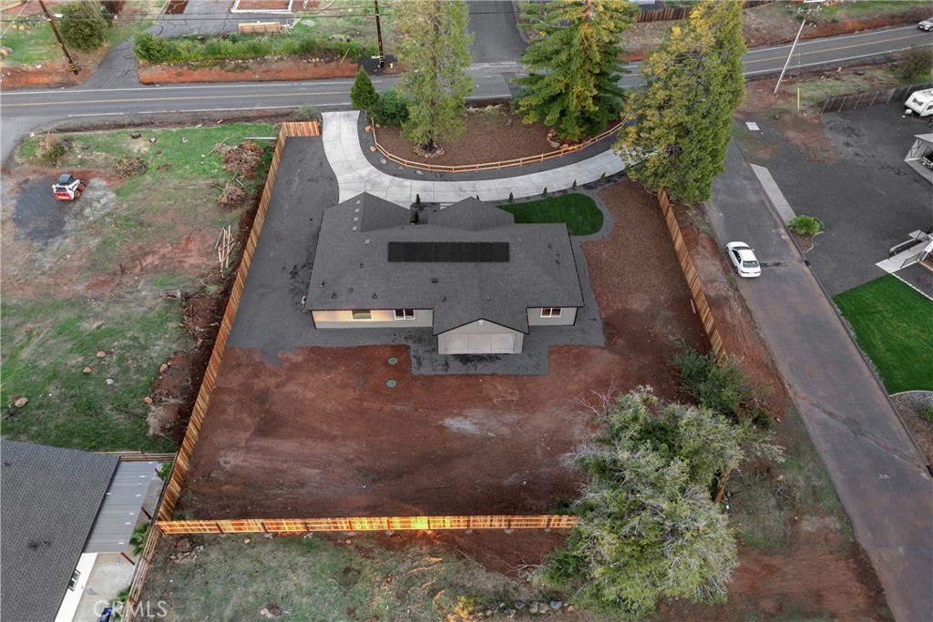 6185 Pentz Road Paradise, CA 95969 - Photo 47 of 53 an aerial view of a house having outdoor space