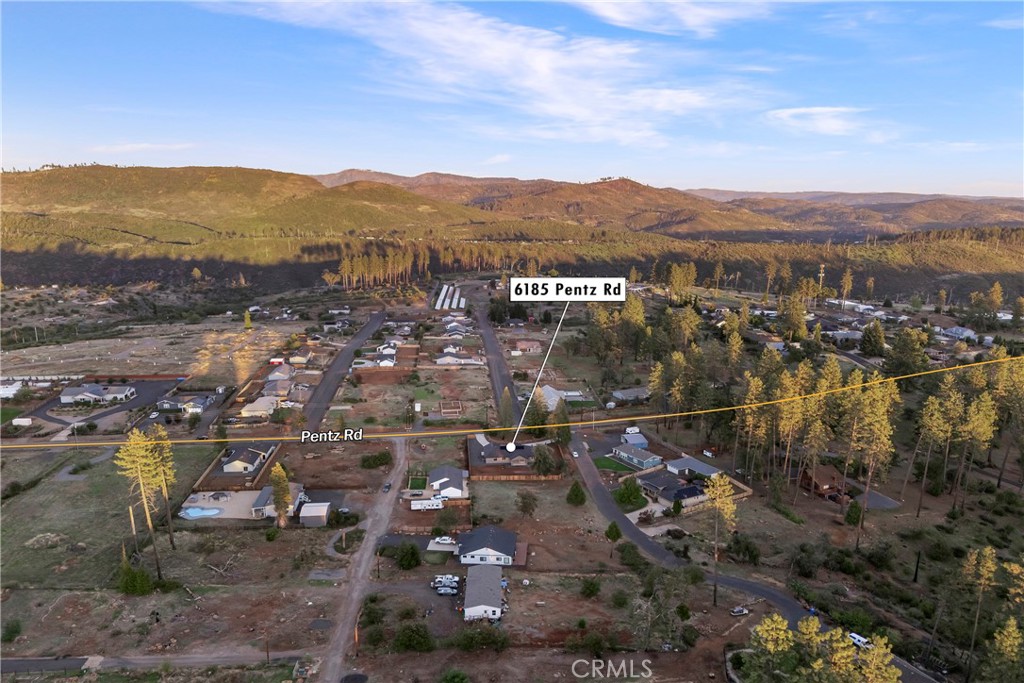 6185 Pentz Road Paradise, CA 95969 - Photo 50 of 53 a view of city and mountain