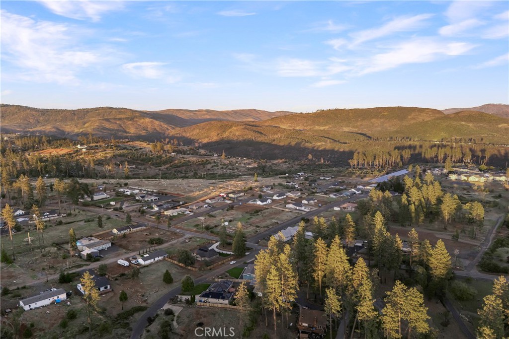 6185 Pentz Road Paradise, CA 95969 - Photo 52 of 53 an aerial view of residential house and mountains in the background