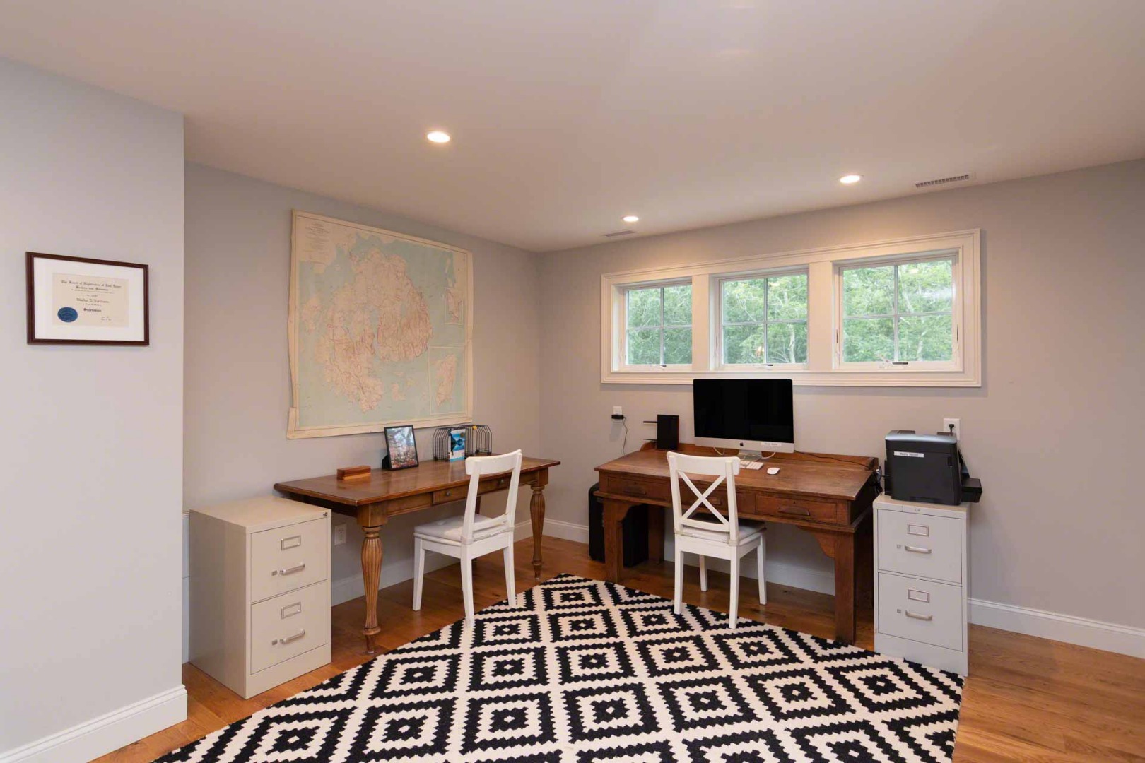 14 North Bog Road Edgartown, MA 02539 - Photo 38 of 46 a work room with furniture a rug and a window