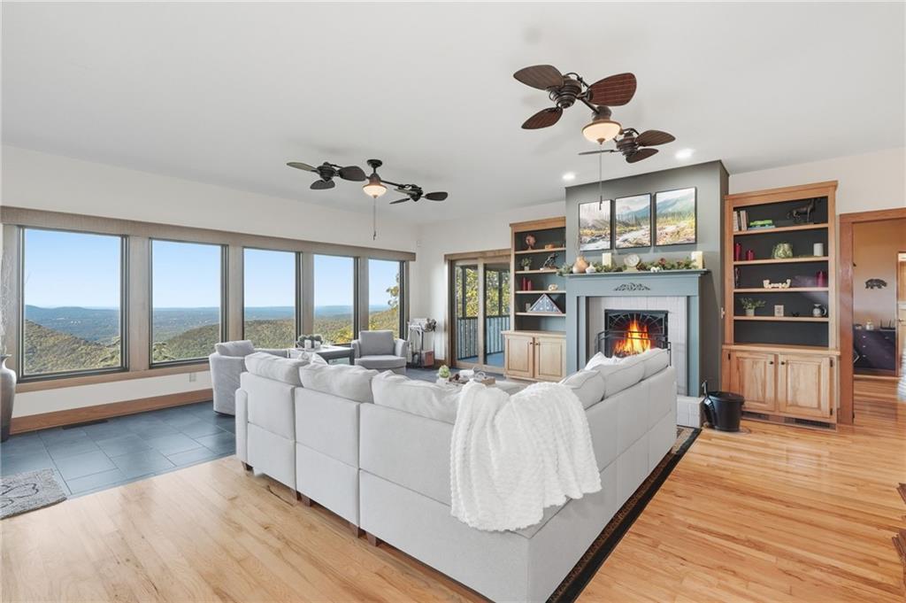 49 Rimrock Road Jasper, GA 30143 - Photo 7 of 61 a living room with furniture large window and flat screen tv