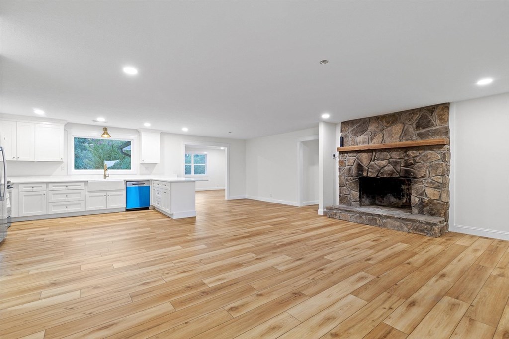 446 Brown Bridge Road Chatsworth, GA 30705 - Photo 45 of 77 a view of an empty room with a fireplace and a window