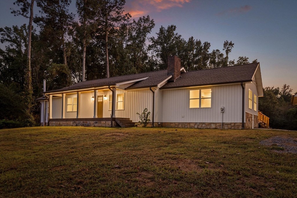 446 Brown Bridge Road Chatsworth, GA 30705 - Photo 72 of 77 a front view of a house with a yard