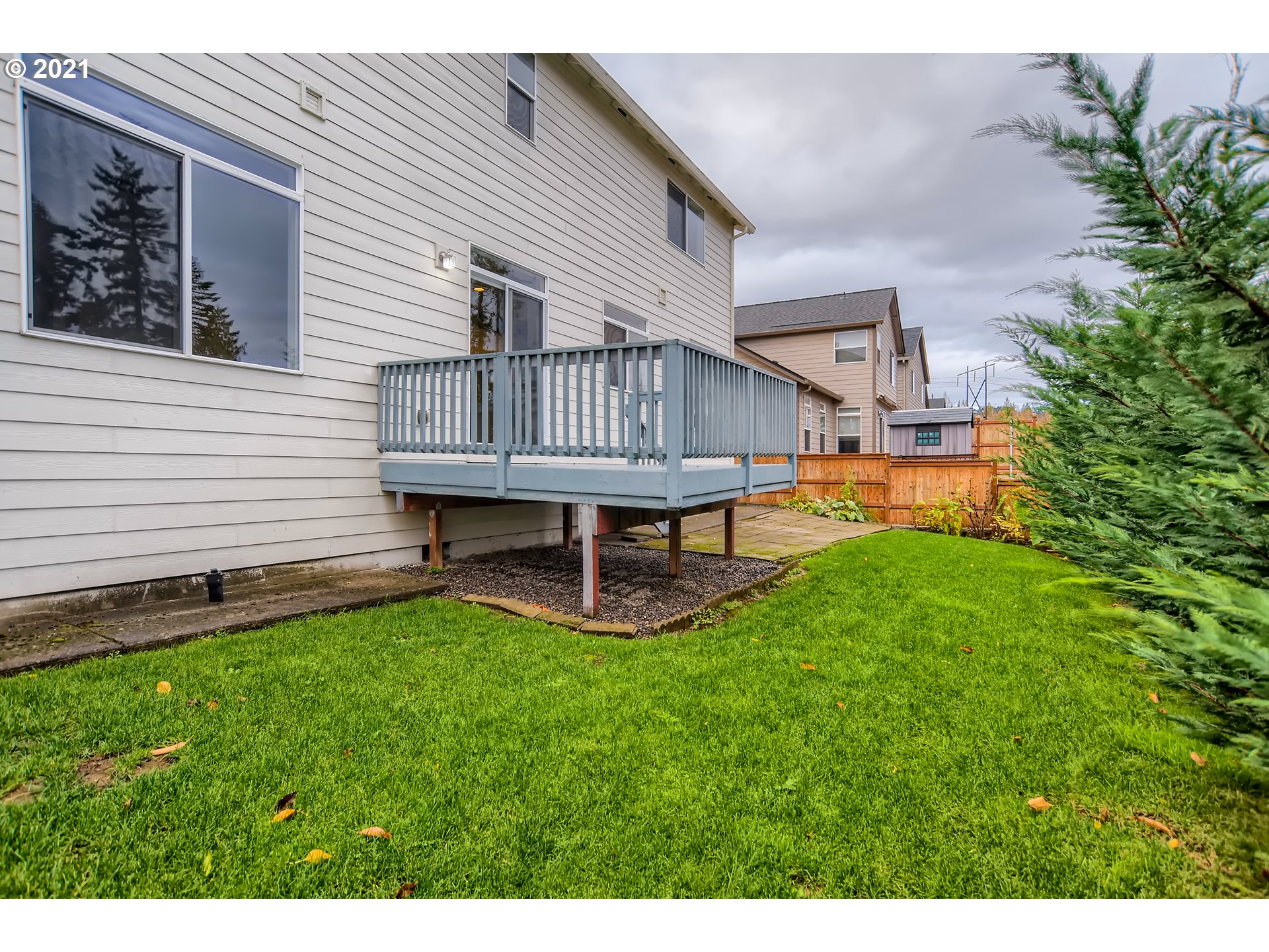 14540 Southeast Marci Way Clackamas, OR 97015 - Photo 32 of 32 a view of a house with a yard and sitting area