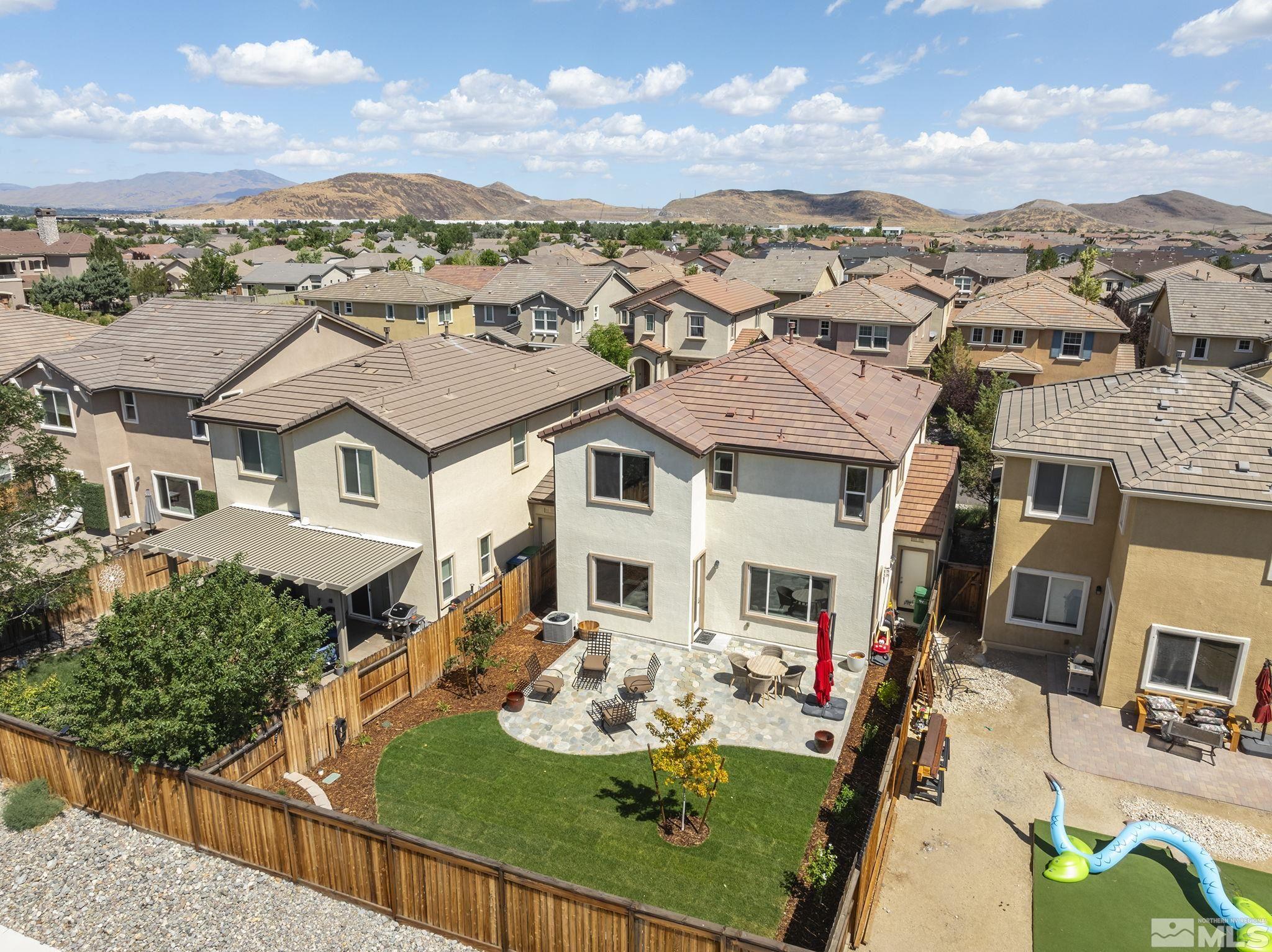1950 Hope Valley Drive Reno, NV 89521 - Photo 29 of 32 an aerial view of residential houses with outdoor space