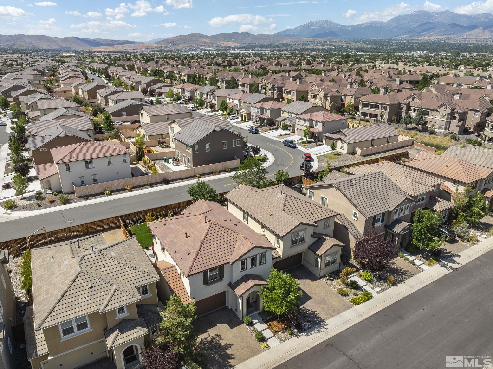 1950 Hope Valley Drive Reno, NV 89521 - Photo 3 of 32 an aerial view of multiple house