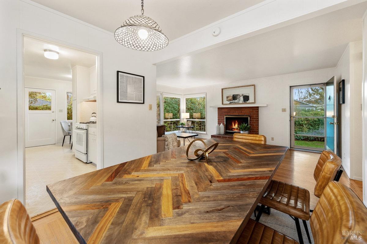 29 Locust Avenue Mill Valley, CA 94941 - Photo 4 of 26 a view of a livingroom with furniture window and wooden floor