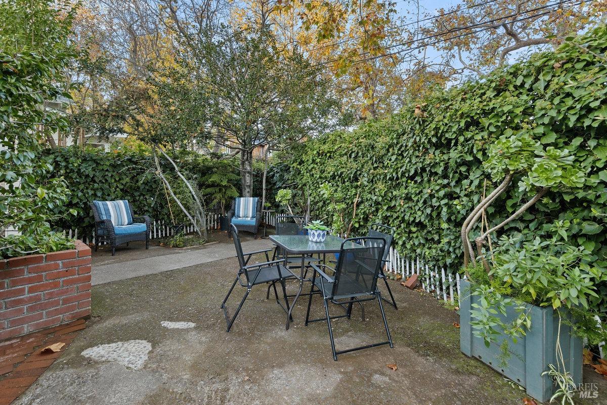 29 Locust Avenue Mill Valley, CA 94941 - Photo 7 of 26 a view of a backyard with sitting area