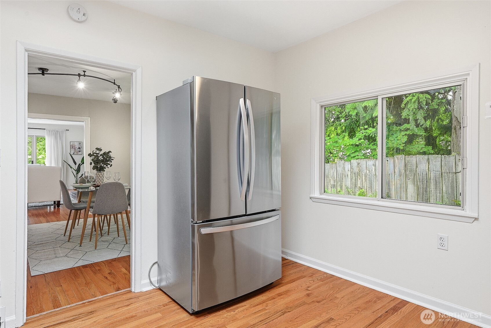 17633 10th Avenue Northeast Shoreline, WA 98155 - Photo 14 of 33 a view of a kitchen from the hallway