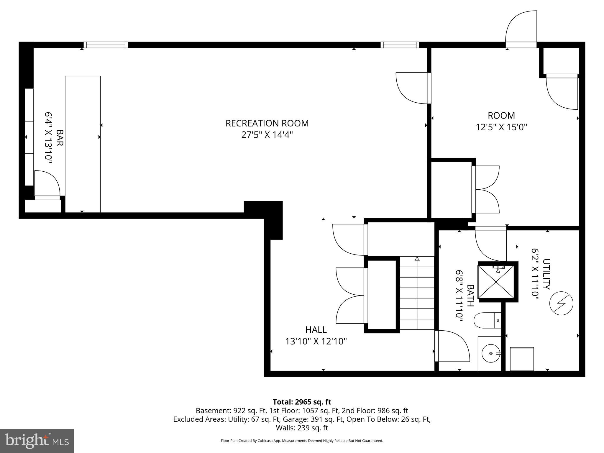 3171 Pyramid Circle Manchester, MD 21102 - Photo 38 of 38 Lower level floor plan
