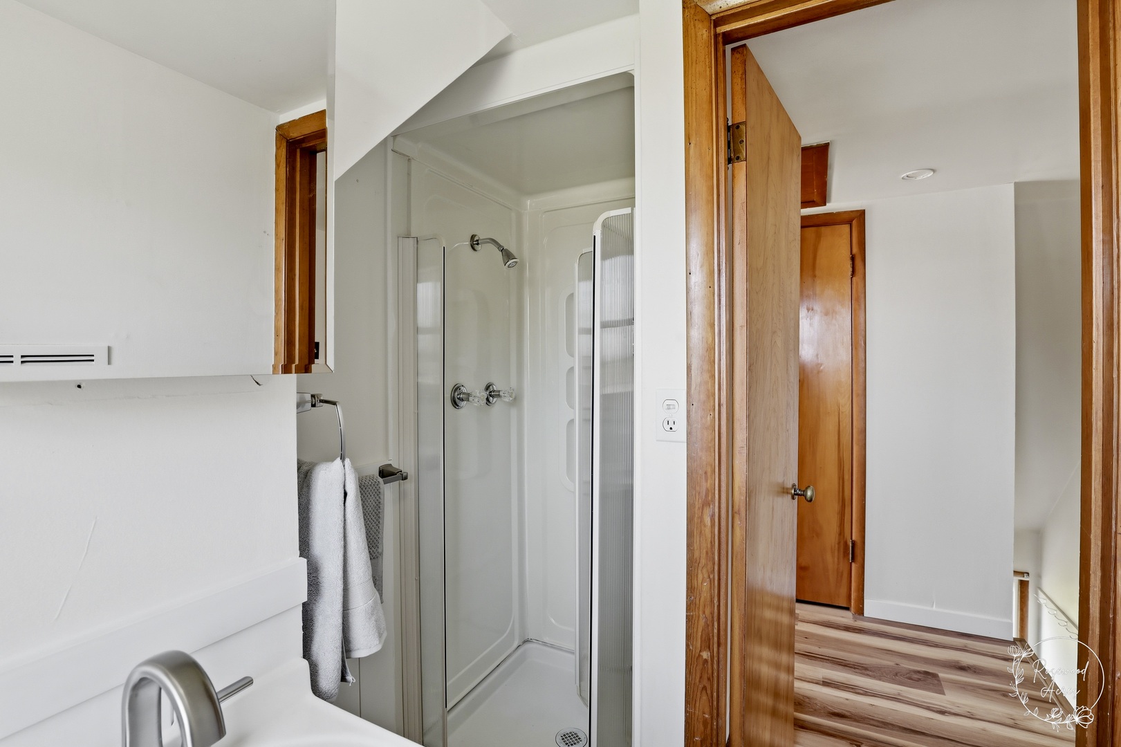 1769 West 2000S Road Kankakee, IL 60901 - Photo 26 of 39 a bathroom with a shower and a sink