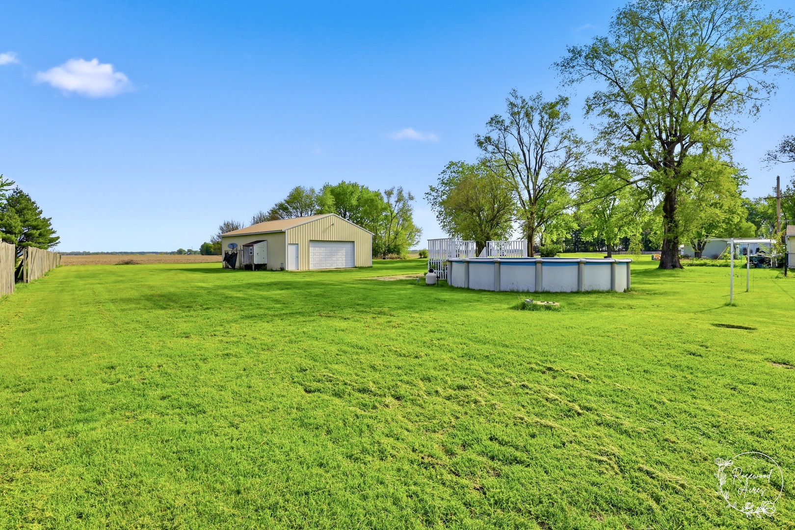 1769 West 2000S Road Kankakee, IL 60901 - Photo 29 of 39 a view of a house with a big yard