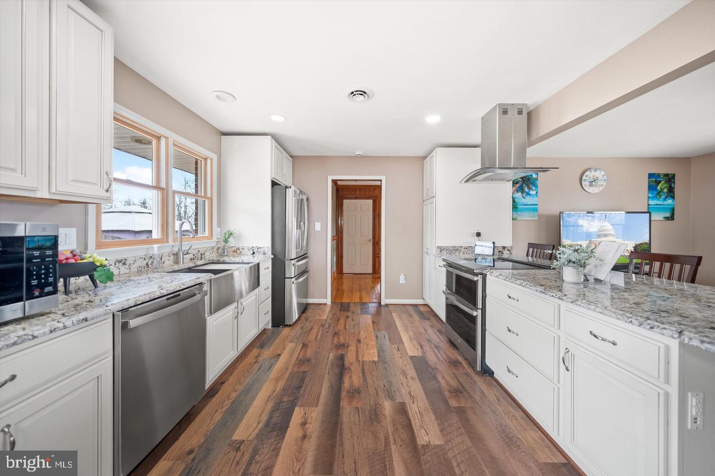436 Castleton Road Castleton, VA 22716 - Photo 16 of 48 Modern kitchen with elegant finishes.