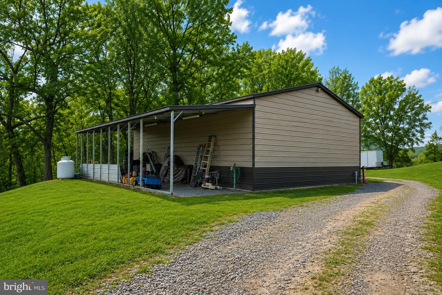 436 Castleton Road Castleton, VA 22716 - Photo 43 of 48 Spacious storage with scenic views.