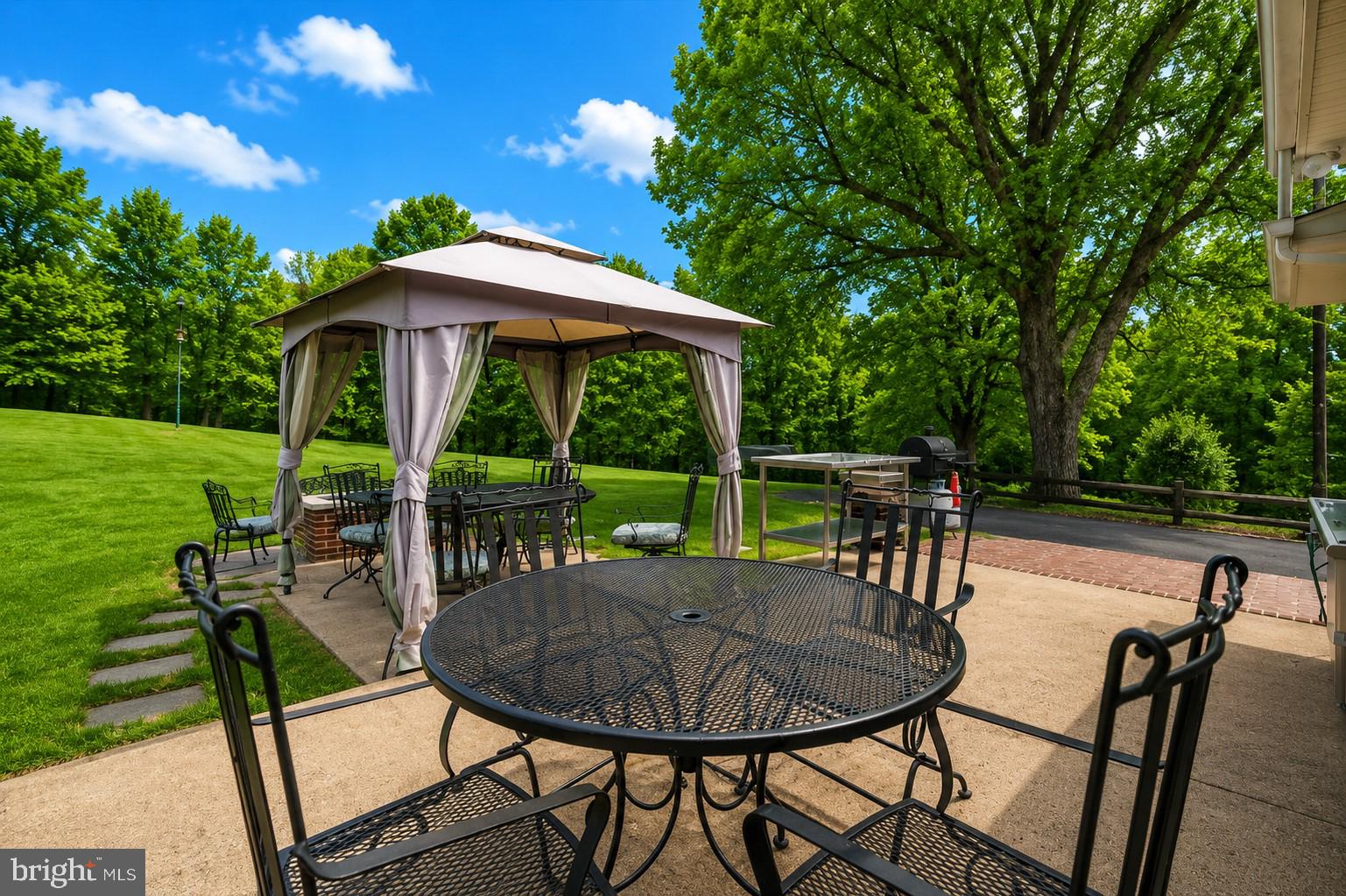 436 Castleton Road Castleton, VA 22716 - Photo 47 of 48 Serene outdoor retreat with gazebo.