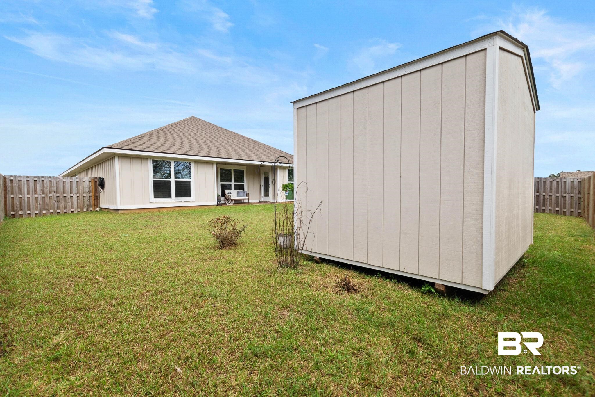 1203 Hayward Loop Foley, AL 36535 - Photo 35 of 41 View of shed featuring a fenced backyard