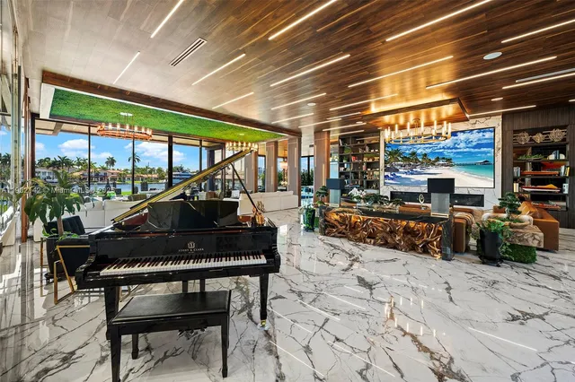 a view of a chairs and tables in patio