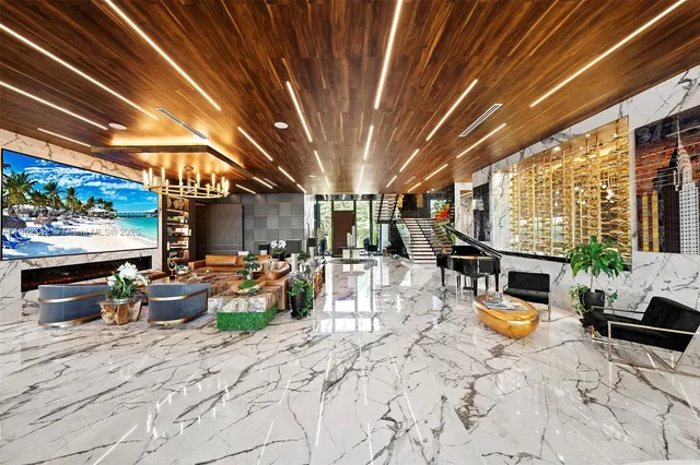 a outdoor space with patio lots of furniture