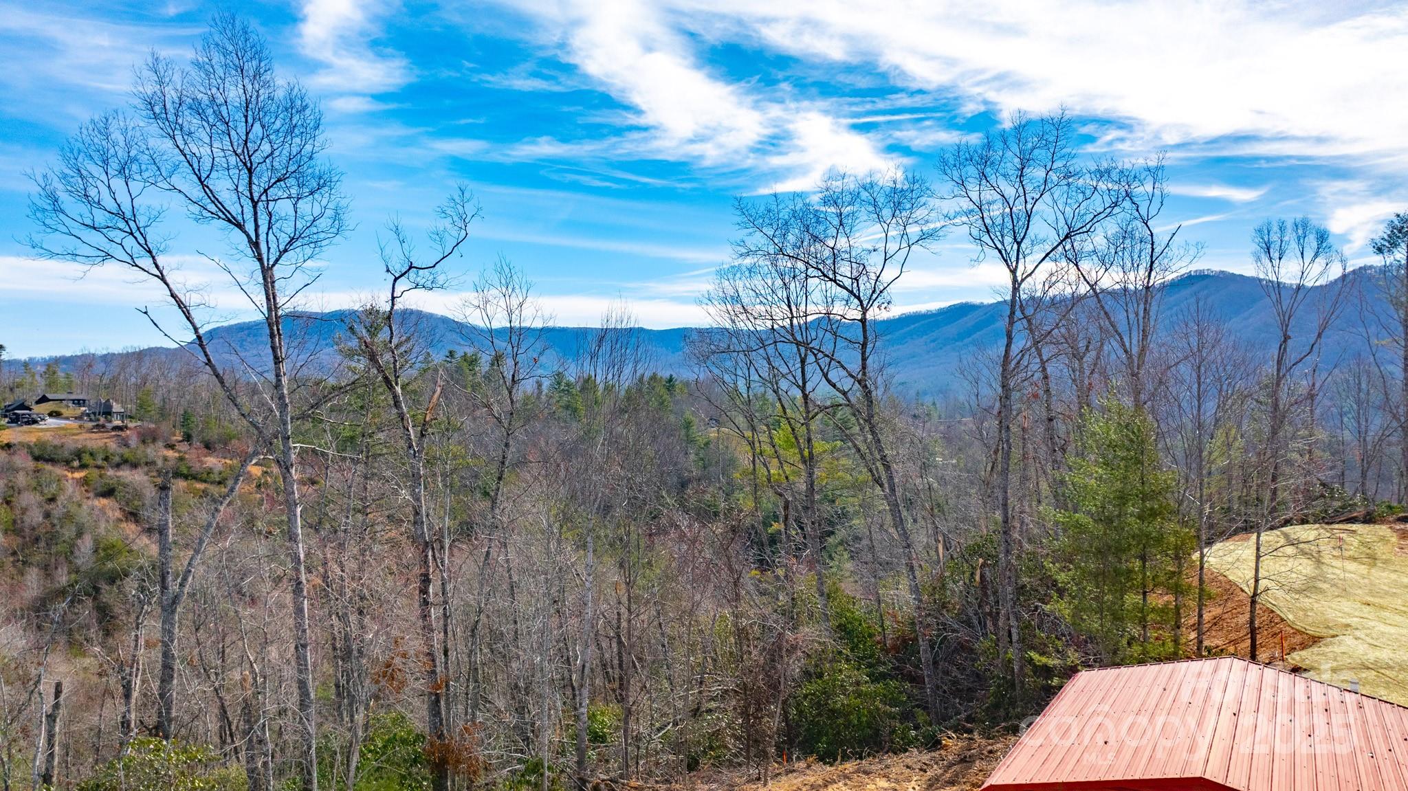 459 Vaughan Road Spruce Pine, NC 28777 - Photo 5 of 35 a view of backyard with outdoor seating and green space