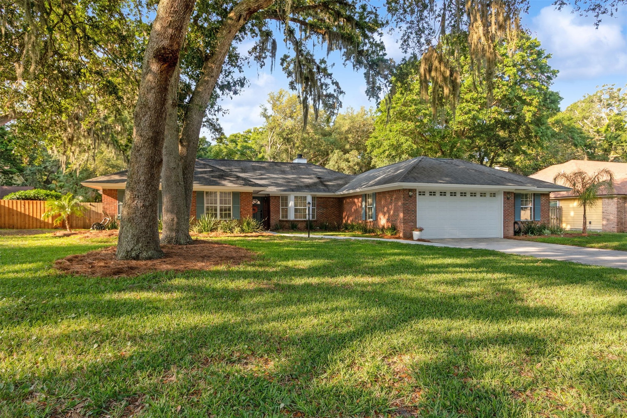 1908 Springbrook Road Fernandina Beach, FL 32034 - Photo 48 of 48 a front view of house with yard and trees