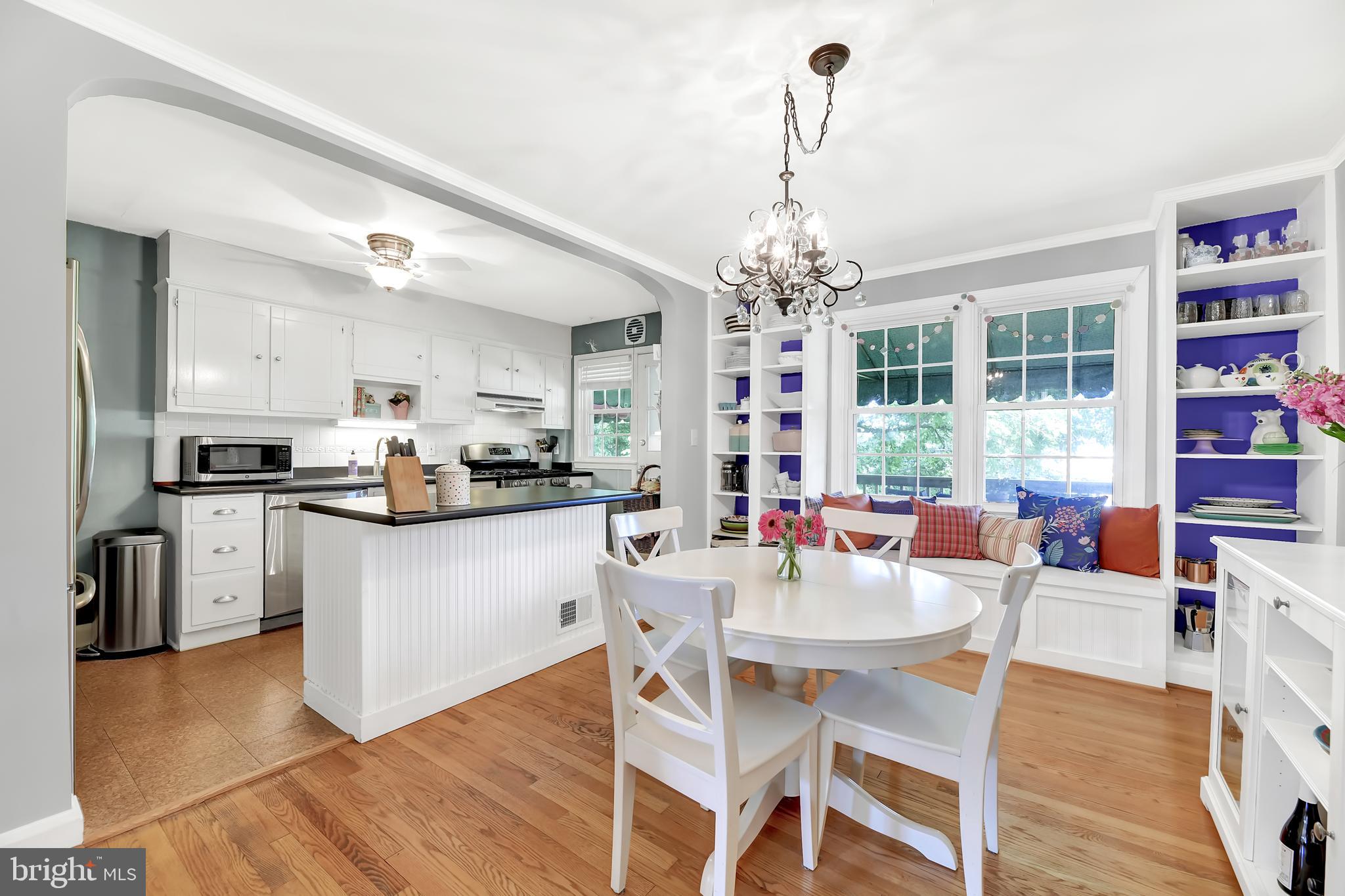 144 Brandon Road Baltimore, MD 21212 - Photo 13 of 13 Renovated open kitchen floor plan with Island