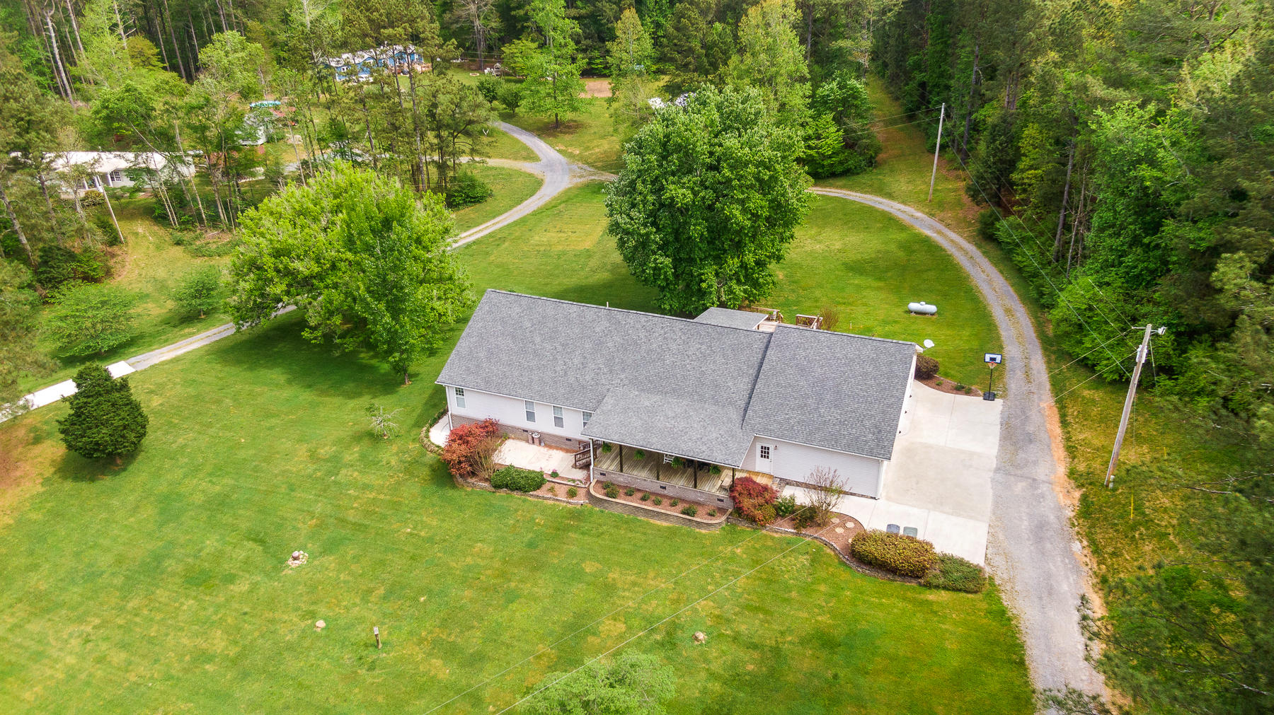 225 Lee School Road LaFayette, GA 30728 - Photo 5 of 48 Drone View