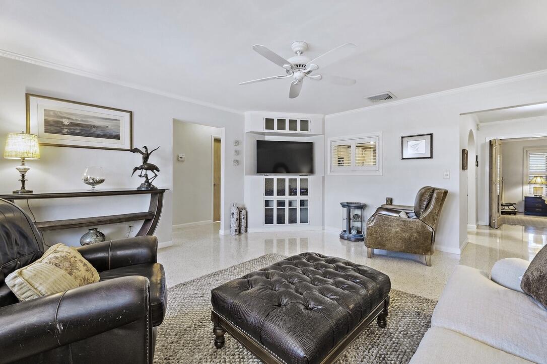 4844 Southeast Pilot Way Stuart, FL 34997 - Photo 4 of 41 a living room with furniture and wooden floor