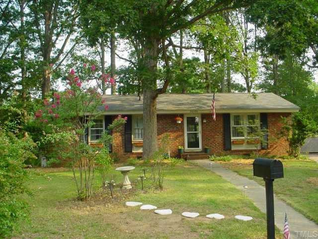 3201 Fairforest Place Raleigh, NC 27604 - Photo 1 of 10 All Brick Ranch Close to Downtown Raleigh with Large Fenced in Yard Exterior Front