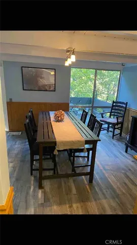 a view of a tables and chairs in the patio