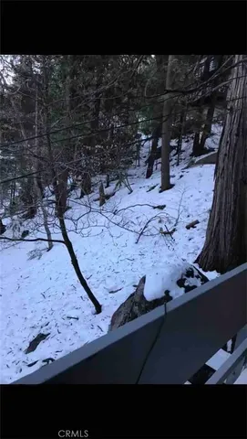 a view of a fireplace in a room