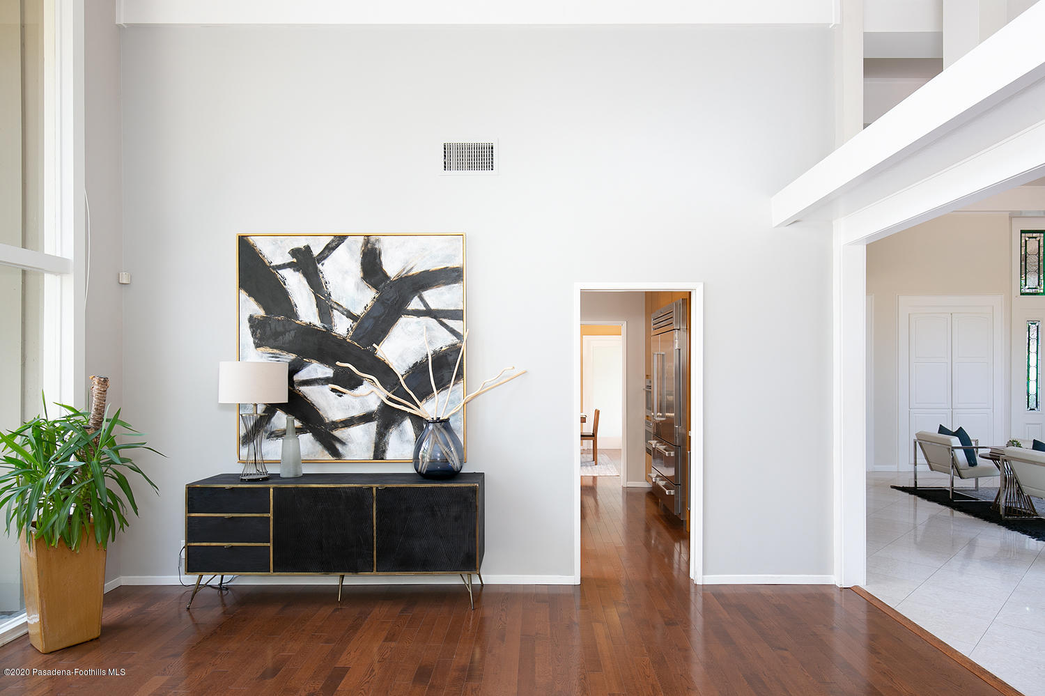 1225 Mesa Road San Marino, CA 91108 - Photo 16 of 48 a view of an entryway with wooden floor