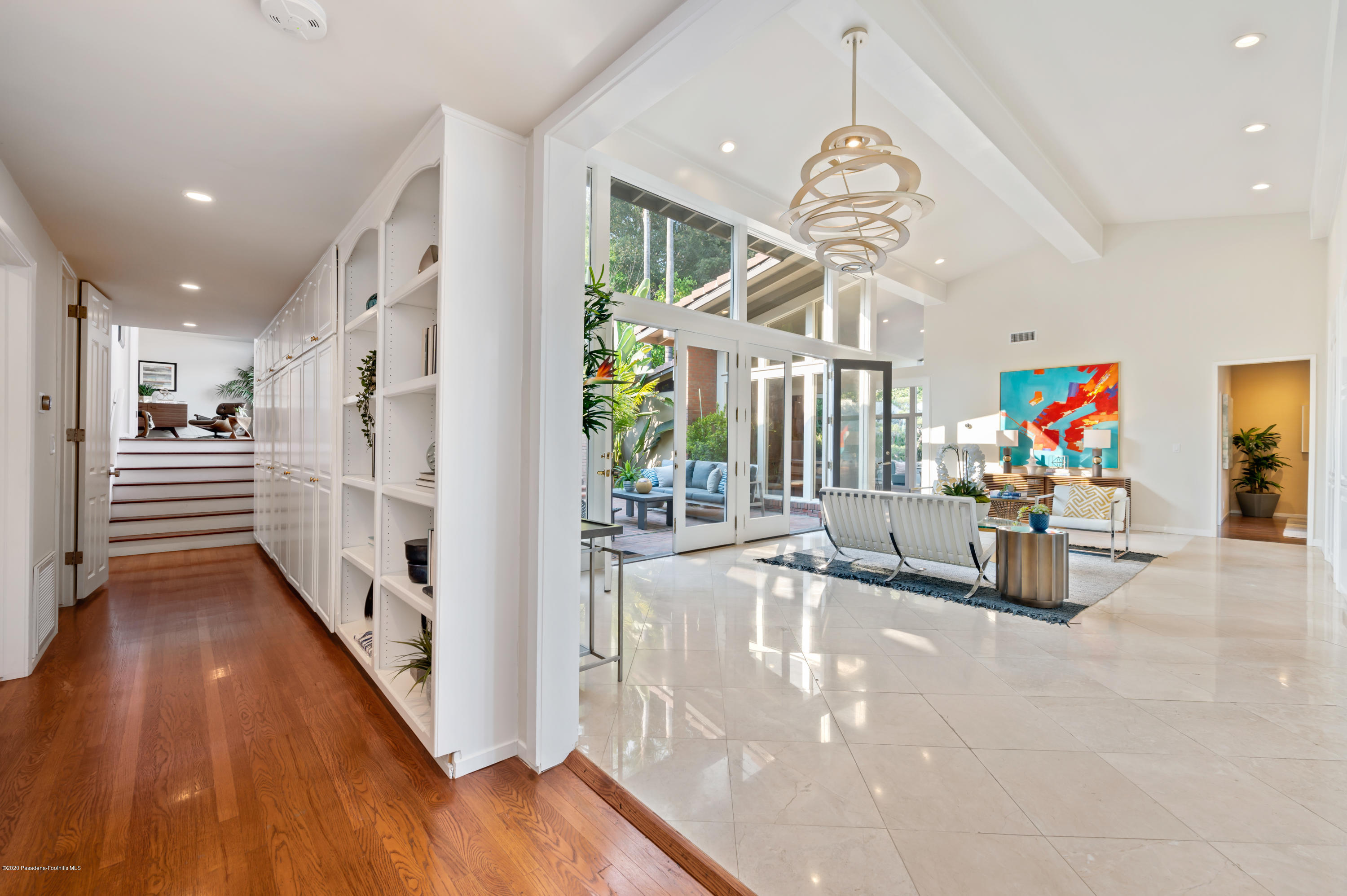 1225 Mesa Road San Marino, CA 91108 - Photo 6 of 48 a view of a living room and entryway