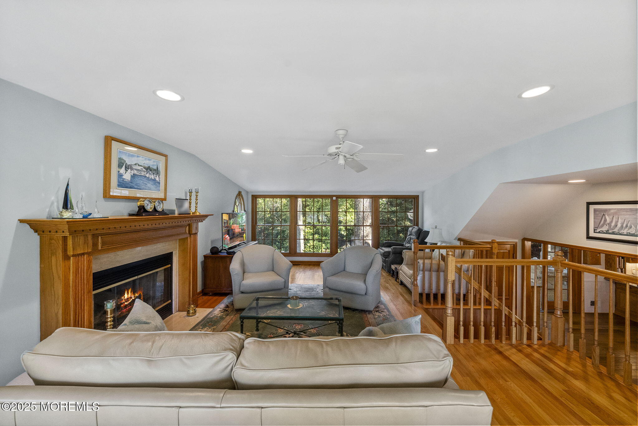 700 Rankin Road Brielle, NJ 08730 - Photo 23 of 59 a living room with furniture fireplace and a large window