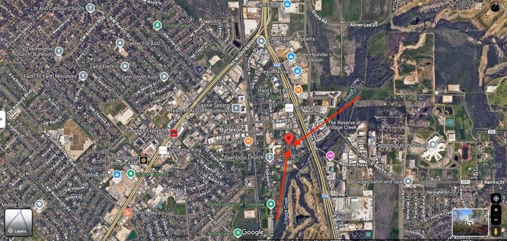 216 North Scott Street Burleson, TX 76028 - Photo 5 of 5 a yard with a tree in the background