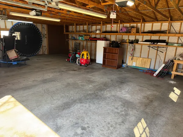 a view of garage