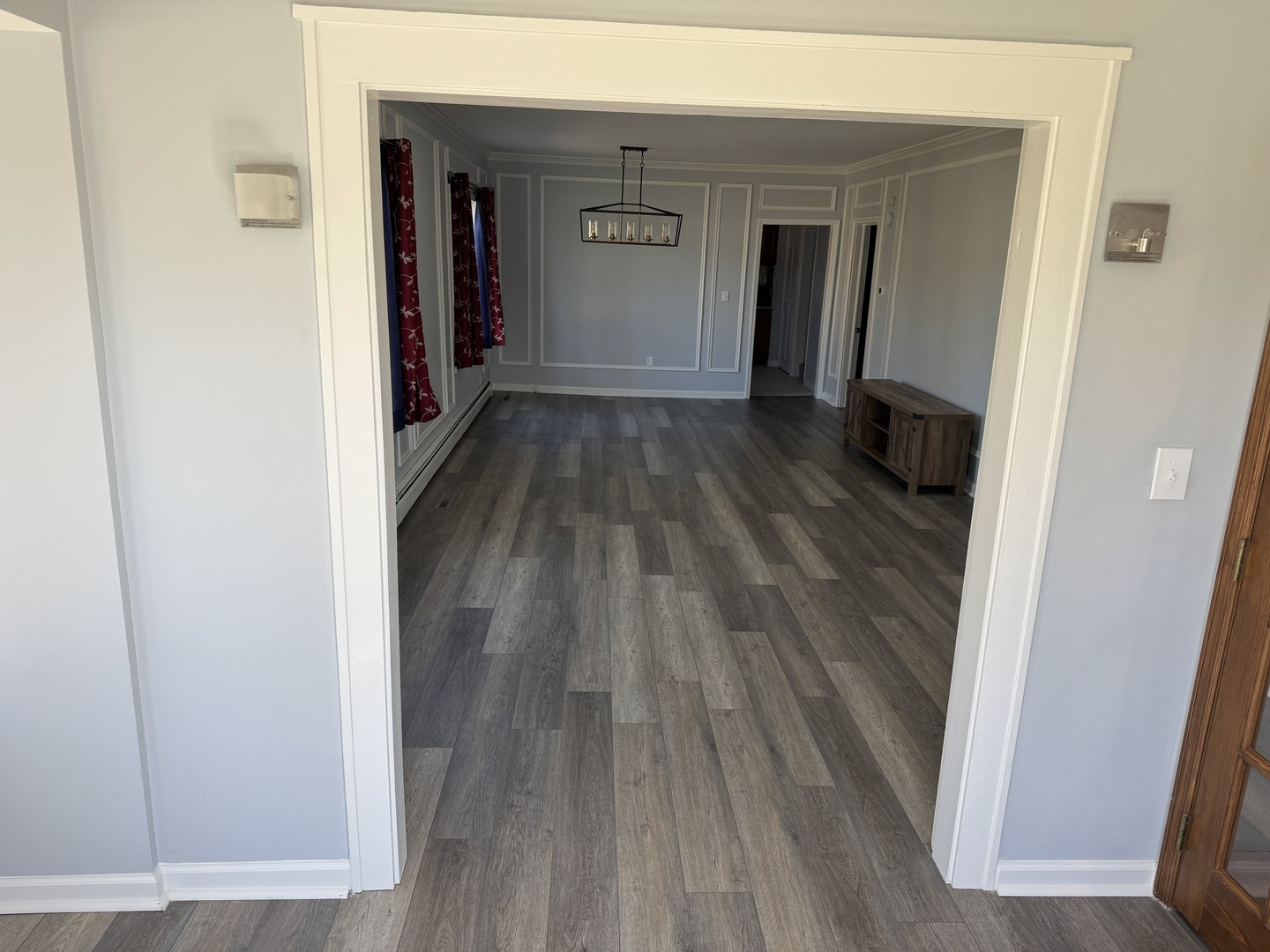 403 Mitchell Street Benton, IL 62812 - Photo 7 of 44 a view of hallway with wooden floor