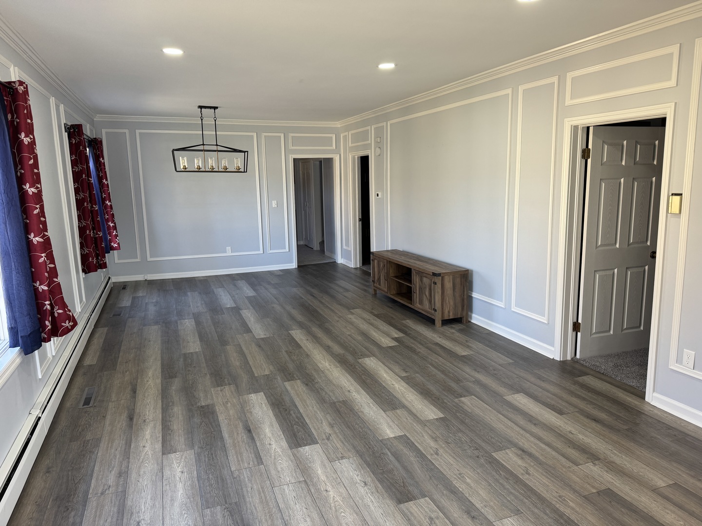403 Mitchell Street Benton, IL 62812 - Photo 8 of 44 a view of a hallway with wooden floor and closet